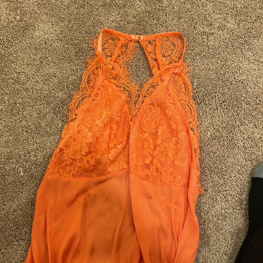 GORGEOUS New NWT Free people Bodysuit with a lace trim - Picture 7 of 9